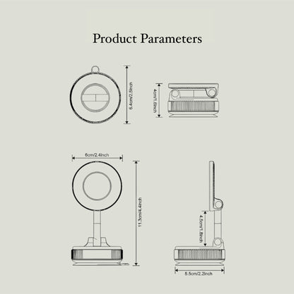 Vakuumsauger Magnethalterung